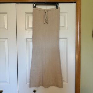Sabo Ribbed Knit Maxi Skirt Size 4